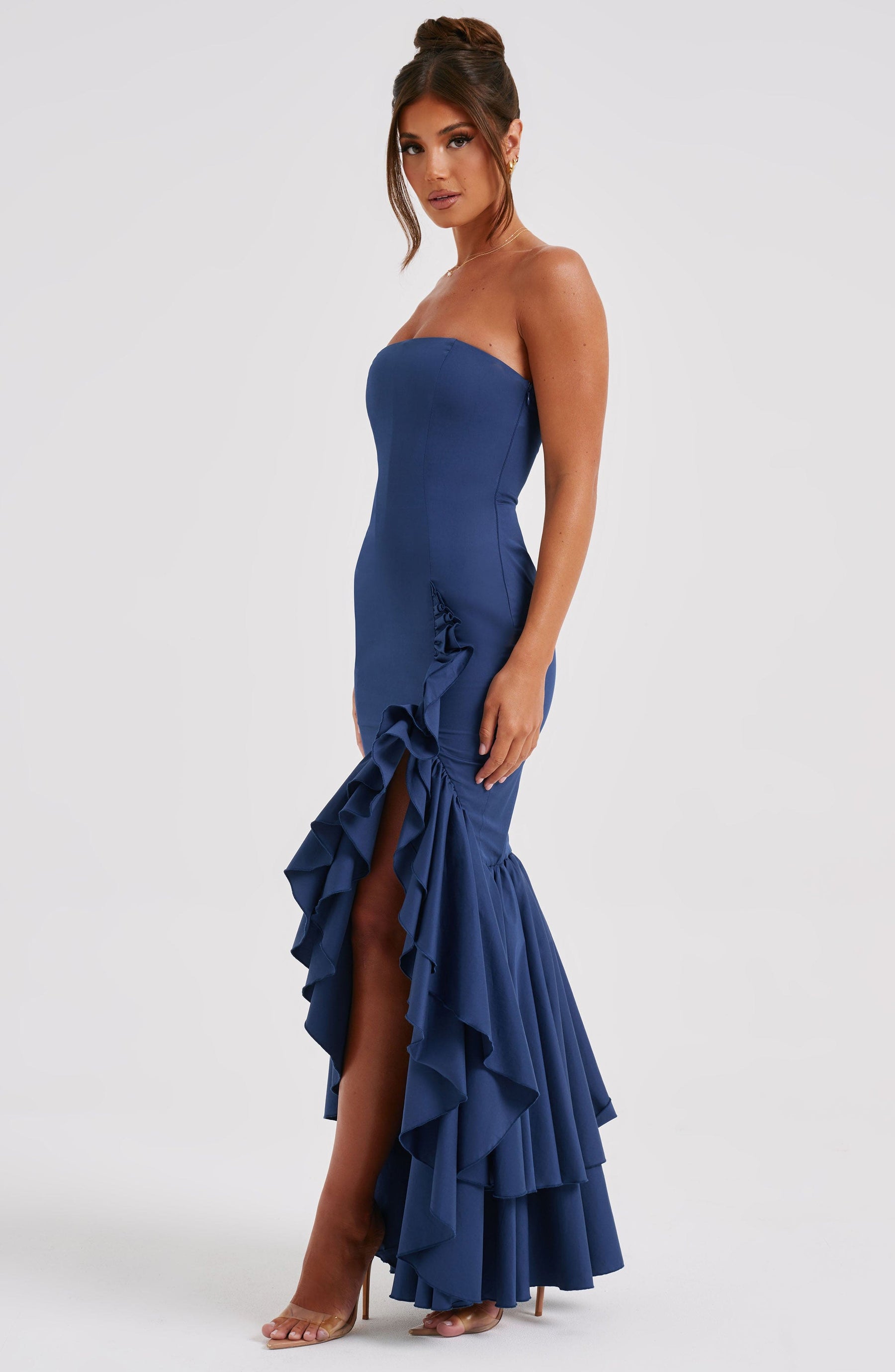 Vestido Longo Angelina - Azul