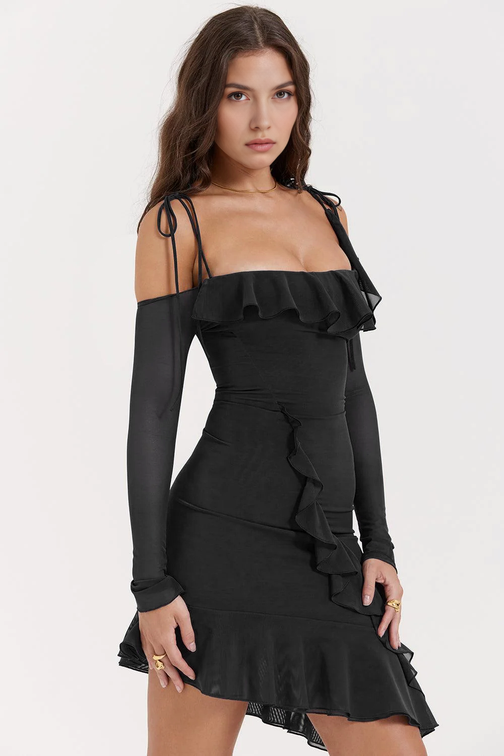 Vestido Curto Hailey Preto