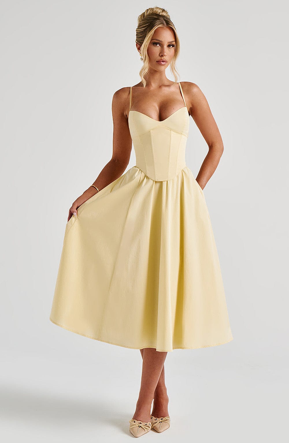 Vestido Midi Fiorentina