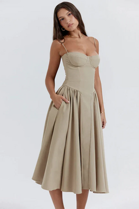 Vestido Midi Modelador - Audrey