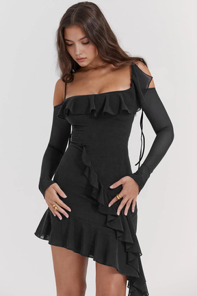 Vestido Curto Hailey Preto