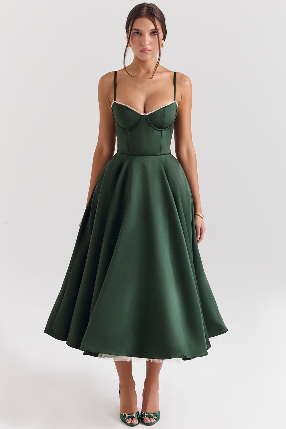 Vestido Midi Yasmin - Verde